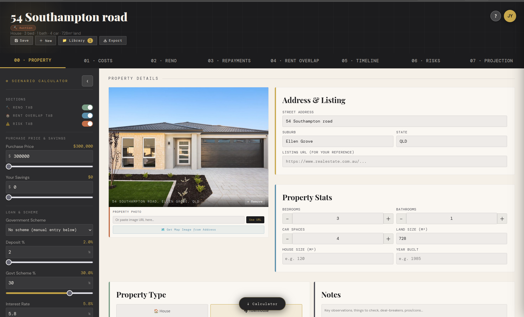 EquitySight desktop — overview with sidebar and result tiles